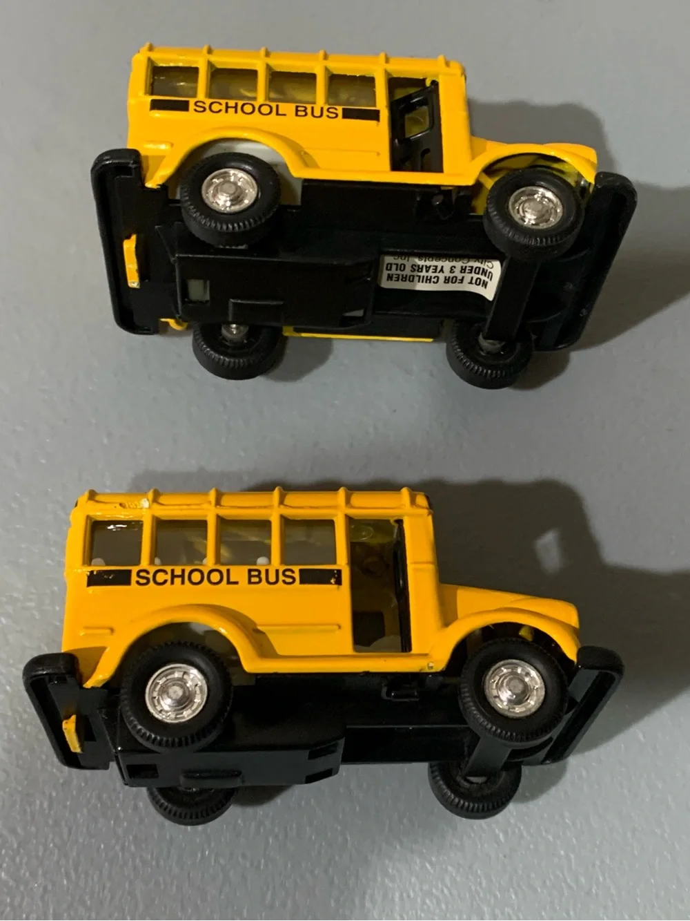Yellow Indiana School Bus Toy - Kids Play Vehicle